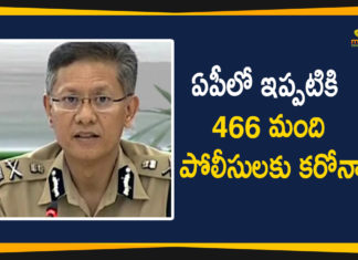 466 Police Personnel Tested Positive In AP, Andhra Pradesh, AP Corona Positive Cases, AP Coronavirus, AP COVID 19 Cases, ap dgp gautam sawang, AP Total Positive Cases, Coronavirus Breaking News, Coronavirus Live Updates, COVID-19, DGP Gautam Sawang, DGP Gautam Sawang Says 466 Police Personnel Tested Positive, Total Corona Cases In AP