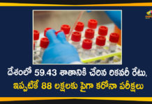 Coronavirus Deaths In India, Coronavirus In India, Coronavirus in India live updates, Coronavirus Live Updates, Covid-19 Recovery Rate, Covid-19 Recovery Rate Increase, Covid-19 Recovery Rate Increases in India, India Covid-19 Recovery Rate Increase, Touches 59.43 Percent