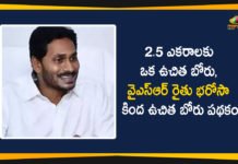 AP Free Borewell Scheme, AP Govt Announces Free Borewell Scheme, AP Govt Announces Free Borewell Scheme to Farmers, Free Borewell Scheme In AP, Free Borewell Scheme to Farmers Under Rythu Bharosa, Rythu Bharosa, YSR Rythu Bharosa Centers, YSR Rythu Bharosa Scheme