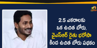 AP Free Borewell Scheme, AP Govt Announces Free Borewell Scheme, AP Govt Announces Free Borewell Scheme to Farmers, Free Borewell Scheme In AP, Free Borewell Scheme to Farmers Under Rythu Bharosa, Rythu Bharosa, YSR Rythu Bharosa Centers, YSR Rythu Bharosa Scheme