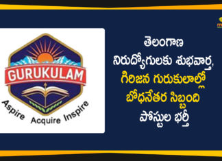 Non Teaching Posts In TTWRE Institutions in Telangana, Notification Released for Outsourcing Non Teaching Posts, Telangana Gurukula jobs Notification, TS Gurukula Non-Teaching Jobs Notification, TS Gurukula Non-Teaching Jobs Notification 2020, TS Gurukulam Non Teaching Recruitment, TS Gurukulam Non Teaching Recruitment 2020, TTWRE Institutions, TTWREIS