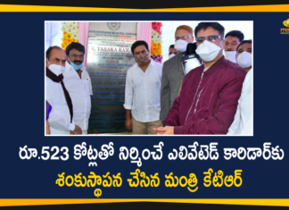 Elevated Corridor from Nalgonda X Road to Owaisi Junction, Hyderabad, KTR, Minister KTR, Minister KTR Laid the Foundation Stone for Elevated Corridor, Nalgonda X Road, Nalgonda X Road to Owaisi Junction, Nalgonda X Road to Owaisi Junction Elevated Corridor, Owaisi Junction