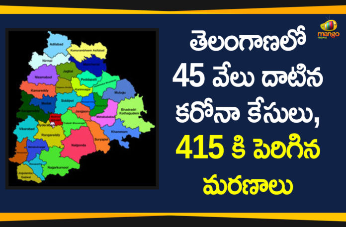 Coronavirus, Coronavirus Breaking News, Coronavirus Latest News, COVID-19, telangana, Telangana Coronavirus, Telangana Coronavirus Cases, Telangana Coronavirus Deaths, Telangana Coronavirus New Cases, Telangana Coronavirus News, Telangana New Positive Cases, Total COVID 19 Cases