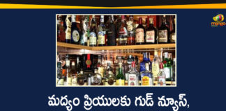 telangana, Telangana Liquor Shops, Telangana Liquor Shops Open, Telangana Liquor Stores, Telangana Lockdown, telangana wine shops, wine shops, Wine Shops in Telangana, Wine Shops in Telangana will Remain Open up to 9.30 PM, Wine Shops will Open up to 9.30 PM