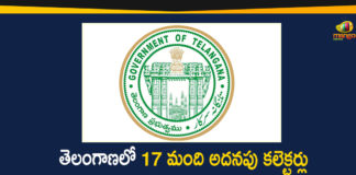 17 Officers Posted as Additional Collectors Local Bodies in Telangana