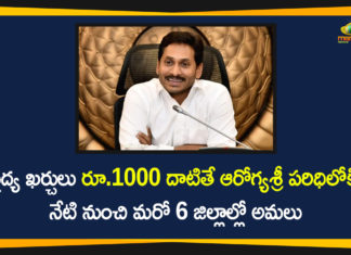 Aarogyasri Expansion Services In AP, Aarogyasri Scheme, Aarogyasri Scheme News, Andhra Pradesh, AP Aarogyasri Expansion Services, AP CM YS Jagan, AP CM YS Jagan Launches Aarogyasri Expansion, AP News, YSR Aarogyasri Scheme