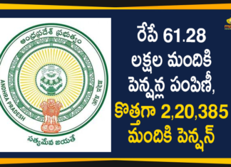 AP Govt will Distribute Pension to 61.28 Lakhs People, ap pension scheme, AP YSR Pension Kanuka, YSR Pension Kanuka, YSR Pension Kanuka Distribution, YSR Pension Kanuka in AP, YSR Pension Kanuka News, YSR Pension Kanuka Updates