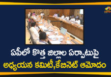 AP Cabinet Approves Formation of Committee on Establishment of New Districts