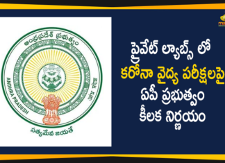 కరోనా వ్యాప్తి: ర్యాపిడ్ యాంటిజెన్ టెస్టులకు ప్రభుత్వ అనుమతి తప్పనిసరి Andhra Pradesh, Andhra Pradesh News, AP Coronavirus, AP Government, AP Government Orders Over Corona Tests, AP Government Orders Over Corona Tests In Private Labs, Corona Tests in Andhra Pradesh, corona tests in ap, Corona Tests In Private Labs
