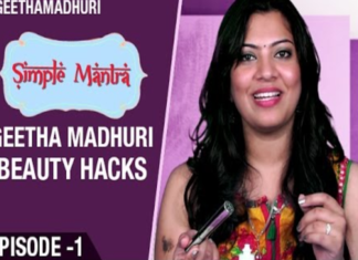 Geetha Madhuri Simple Beauty Hacks,simple mantra,Geetha Madhuri,Simple Beauty Hacks,Simple Beauty Hacks and Tricks,Simple Beauty Tips,beauty tips,beauty hacks,simple mantra ep 1,singer geetha madhuri,geetha madhuri beauty tips,geetha madhuri beauty hacks,geetha madhuri youtube channel,geetha madhuri songs,geetha madhuri live performances,geetha madhuri songs live performance,geeta madhuri,geetha madhuri official youtube channel
