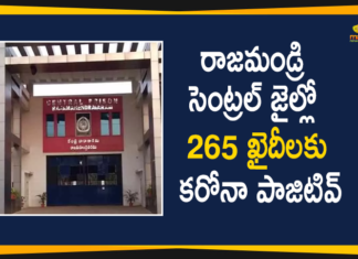 265 Prisoners at Rajahmundry Central Jail Tests Positive for Coronavirus