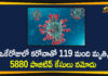Tamilnadu Reports 5880 New Covid-19 Cases and 119 Deaths Today