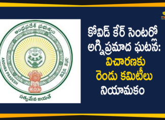 AP Govt Forms Two Committees to Investigate Fire Accident at Covid Care Center in Vijayawada