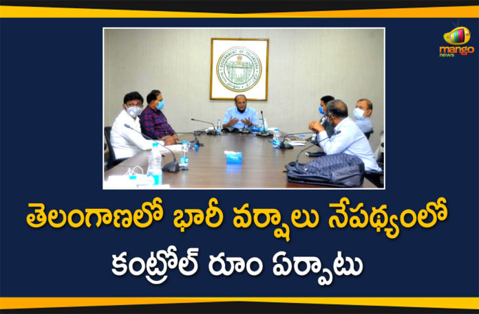 Heavy Rains In Telangana, Somesh Kumar, telangana, Telangana CM KCR, Telangana CS, Telangana CS Somesh Kumar, Telangana Floods Live Updates, Telangana rains, telangana rains news, telangana rains updates, Tele Conference with District Collectors over Rains
