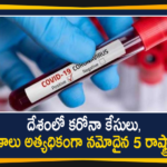 Corona Positive Cases, Coronavirus, Coronavirus Cases In India, Coronavirus Deaths In India, Coronavirus Higlights, Coronavirus In India, Coronavirus state-wise count in India, COVID-19, List of Five States Which have Highest Number of Corona Cases, State wise Corona Positive Cases, State-wise Corona Positive Cases List in India