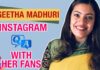 Geetha Madhuri Funny Instagram Q \u0026 A With Her Fans,Geetha Madhuri Songs,Geetha Madhuri Funny Chit Chat With Fans,Geetha Madhuri Songs Jukebox,Geetha Madhuri Interview,Geetha Madhuri Marriage Video,Geetha Madhuri Video Songs,Geetha Madhuri Live Chit Chat With Instagram Followers,Geetha Madhuri Latest Video,Geetha Madhuri Seemantham Video