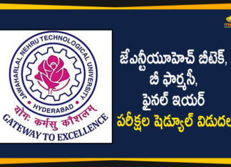 Final Semester Examination Time Table Released, JNTUH, JNTUH B.Tech 4-2 Time Table Sept 2020, JNTUH Final Semester Examination Time Table, JNTUH released final semester examination, JNTUH released final semester examination time table, JNTUH Semester Exam 2020, JNTUH Semester Exam 2020 Datesheet, JNTUH Time Table 2020, JNTUH Time Tables