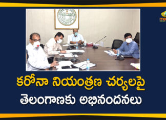 Cabinet Secretary Rajiv Gauba, CS Somesh Kumar, CS Somesh Kumar Video Conference, CS Somesh Kumar Video Conference On Corona Status, CS Somesh Kumar Video Conference with Union Minister, Rajiv Gauba, Somesh Kumar, telangana, Telangana Coronavirus, Telangana CS, Telangana CS Somesh Kumar, Union Minister Piyush Goyal