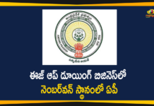 Andhra Pradesh, Andhra Pradesh Got Top Rank, Andhra tops ease of doing business ranking, AP Got Top Rank in Ease of Doing Business rankings, Ease of Doing Business India, Ease of Doing Business rankings, Ease of Doing Business rankings 2019, Ease of Doing Business rankings 2020