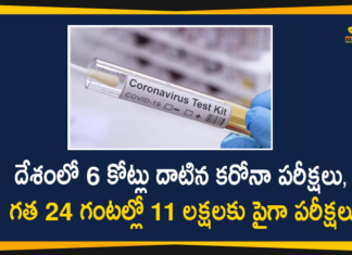Coronavirus Cases, coronavirus cases india, coronavirus india, coronavirus india live updates, Covid-19 Testing InIndia, Covid-19 Testing Status, Covid-19 Testing Status India, India Coronavirus, India Covid-19 Testing Status, India Covid-19 Updates, India has Tested More Than 6 Crore Samples