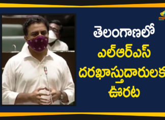 Govt will Collect LRS Fee Based on Land Value, Govt will Collect LRS Fee Based on Land Value at the Time of Registration, KTR On LRS Fee, LRS Fee, Minister KTR, Telangana Assembly, Telangana Assembly 2020, Telangana Assembly 8th Day Session