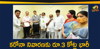 Khazana Jewellers, Khazana Jewellers Donates 3 Crores to Fight Coronavirus, Khazana Jewellers donates 3 crores to fight Covid, Khazana Jewellers Donates Rs.3 Crores to Telangana Govt, Khazana Jewellery donates Rs 3 crore for Covid care, khazana jewellery donation, khazana jewellery donation to telangana govt