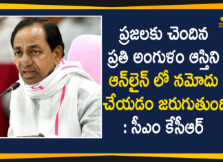 CM KCR Directed Public Representatives, Implementation of New Acts In Telangana, implementation of new revenue act, KCR On Implementation of New Acts, KCR On Implementation of New Acts In Telangana, land registration programme, New Revenue Act, Telangana CM asks public representatives to work 24×7, Work 24 Hours for Implementation of New Acts
