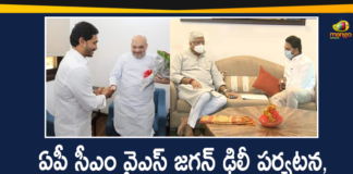 AP CM YS Jagan Delhi Tour: Meet with Union Ministers Amit Shah, Gajendra Singh Shekhawat