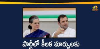 AICC and Party In-charges, all india congress committee, Congress, congress party, Congress Party Makes Key Changes In CWC, Congress President, Congress Working Committee, congress working president, CWC Meet Highlights, national news, national political news, Sonia Gandhi, Sonia Gandhi Latest News, Telangana Congress working president