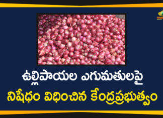 Government bans onion exports, Govt bans export of all varieties of onions, Govt bans export of onion with immediate effect, Govt imposes ban on export of onions, Onion Export Ban, Onion Export Ban India, Onion Export Banned, onions, onions price, onions price today, Union Govt Bans Export of Onions