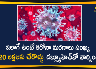 Coronavirus Cases, coronavirus cases india, coronavirus india, coronavirus india live updates, Coronavirus India News LIVE Updates, COVID-19 pandemic in India, India Coronavirus, India Covid-19 Updates, total corona positive in india, WHO warned Corona Deaths, WHO warned Corona Deaths Could Reach 2 Million Published