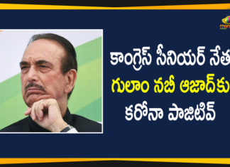 Congress Senior Leader Ghulam Nabi Azad, Congress Senior Leader Ghulam Nabi Azad Tests Positive, Coronavirus Cases, coronavirus cases in india state wise, coronavirus cases in india today state wise, coronavirus cases india, coronavirus india, Ghulam Nabi Azad Tests Positive For Covid-19, India Coronavirus, India Covid-19 Updates, Senior Leader Ghulam Nabi Azad Tests Positive