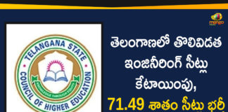 First Phase of Engineering Seats Allocation Completed in Telangana