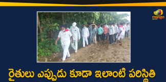 CM KCR, Families of Deceased Due to Rains, Hyderabad Rain Today, Hyderabad Rains, Hyderabad Rains news, Inspected Crops and Houses Damaged by the Floods, Minister Etala Rajender, Minister Etala Rajender Inspected Crops, Telangana rains, telangana rains news, telangana rains updates