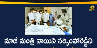 CM KCR Visited Former Minister Naini Narsimha Reddy at Apollo Hospital