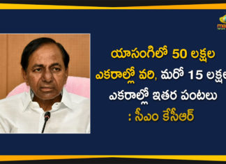 CM KCR, CM KCR has Finalized Yasangi Crop Policy, CM KCR spells out regulated farming pattern, CM KCR spells out regulated farming pattern for Yasangi, KCR to review Regulated cropping system, State targets paddy cultivation on 50 lakh acres, Telangana Yasangi Crop Policy, Yasangi Crop Policy
