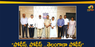 DGP Mahender Reddy Unveiled the Pranam Panche Manasunna Police Song, Mahender Reddy, Pranam Panche Manasunna Police Song, Telangana DGP, Telangana DGP lauds MM Keeravani & Anantha Sriram, Telangana DGP Mahender Reddy, Telangana DGP unveils song on Police, Telangana police, Telangana police song