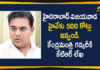 500 Crores For Hyderabad-Vijayawada Highway, Hyderabad-Vijayawada Highway, Hyderabad-Vijayawada Highway Development, KTR asks centre to grant Rs 500 crore, KTR asks centre to grant Rs 600 crore, KTR Demands Rs 500 Crores For Hyderabad-Vijayawada Highway, KTR urges Union minister Nitin Gadkari, KTR Writes To Central Government, Telangana, Telangana seeks Rs 500 crore from Centre