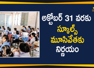 Delhi Govt Decides to Close All Schools till October 31