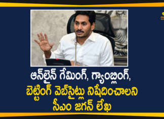 AP CM YS Jagan, AP CM YS Jagan wrote a letter to Union Minister, Block Online Gambling Sites, Block online gaming sites in AP, CM Jagan Wrote a Letter to Union IT Minister, ISPs To Block Online Gambling Sites, Jagan ISPs To Block Online Gambling Sites, Jagan Mohan Reddy wants betting apps, Online Gambling Sites, YS Jagan To Block Online Gambling Sites
