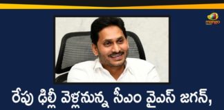 AP CM, AP CM YS Jagan, AP CM YS Jagan Mohan reddy, AP CM YS Jagan Will Go to Delhi, AP CM YS Jagan Will Go to Delhi Tomorrow, AP News, AP Political Updates, CM YS Jagan to visit Delhi tomorrow, YS Jagan Mohan Reddy