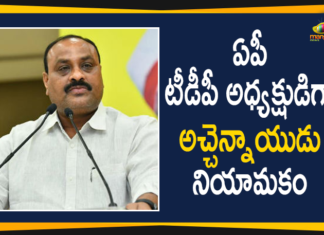 AP TDP State President, Atchannaidu, Atchannaidu Appointed as AP TDP State President, Atchannaidu Appointed as State TDP President, Atchannaidu Appointed As TDP Andhra Pradesh State President, Atchannaidu appointed new AP TDP president, Atchannaidu appointed TDP president of Andhra Pradesh, Chandrababu announces Atchannaidu as AP TDP president, Senior Leader Atchannaidu