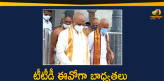 IAS Officer KS Jawahar Reddy Takes Charge as TTD New EO