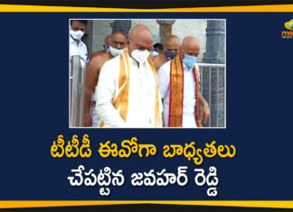 IAS Officer KS Jawahar Reddy Takes Charge as TTD New EO