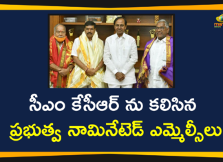 CM KCR, Mango News Telugu, Nominees for MLCs have met CM KCR, Pragathi Bhavan, State Government Nominees for MLCs, telangana, Telangana CM KCR, Telangana MLC Seats, Telangana News, Telangana Political News, Telangana State Cabinet