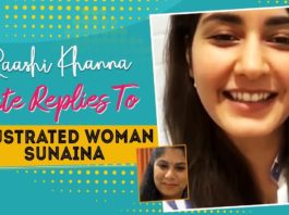 Heroine Raashi Khanna LIVE Interaction With Frustrated Woman Sunaina