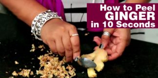 How to Peel Ginger easily within 10 Seconds without Knife,Mango News,Mango News Telugu,LifeStyle,How to,how to peel ginger,how to peel ginger in 10 seconds,quick ginger trick,kitchen tips,cooking tips,best kitchen tips,wow lifestyle,how to peel ginger easily,how to peel ginger with a spoon,culinary,gourmet,kitchen hacks,how to mince ginger,how to chop,fresh ginger,sanjeev kapoor,masterchef,indian recipes,life hacks