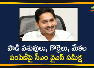 Andhra Pradesh, Andhra Pradesh News, AP CM YS Jagan, AP CM YS Jagan Review on Distribution of Dairy Cattle, CM Jagan Review On Distribution Of Dairy Cattle, CM YS Jagan reviews on dairy farms, Distribution of Dairy Cattle In AP, distribution of dairy cattle to women, Mango News Telugu, YS Jagan reviews, YS Jagan reviews on distribution of dairy cattle to women
