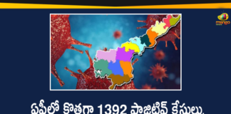 Covid-19 in AP : 1392 New Positive Cases, 11 Deaths Reported Today