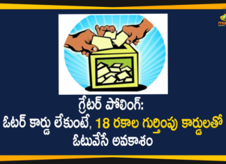 GHMC Elections: 18 Alternative Identity Cards Recognised for Voting